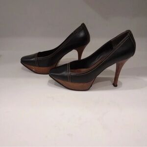 Nine West Black and Brown Heels